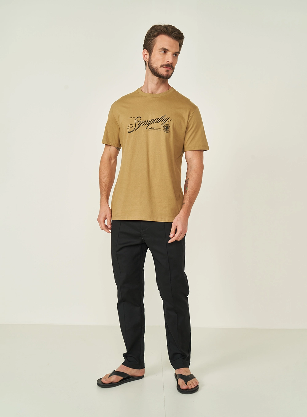 Calça New Chino Masculina Preto