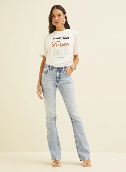 Calça Jeans Marisa Boot Cut