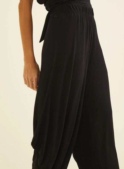 Calça Saruel Com Cós Elástico