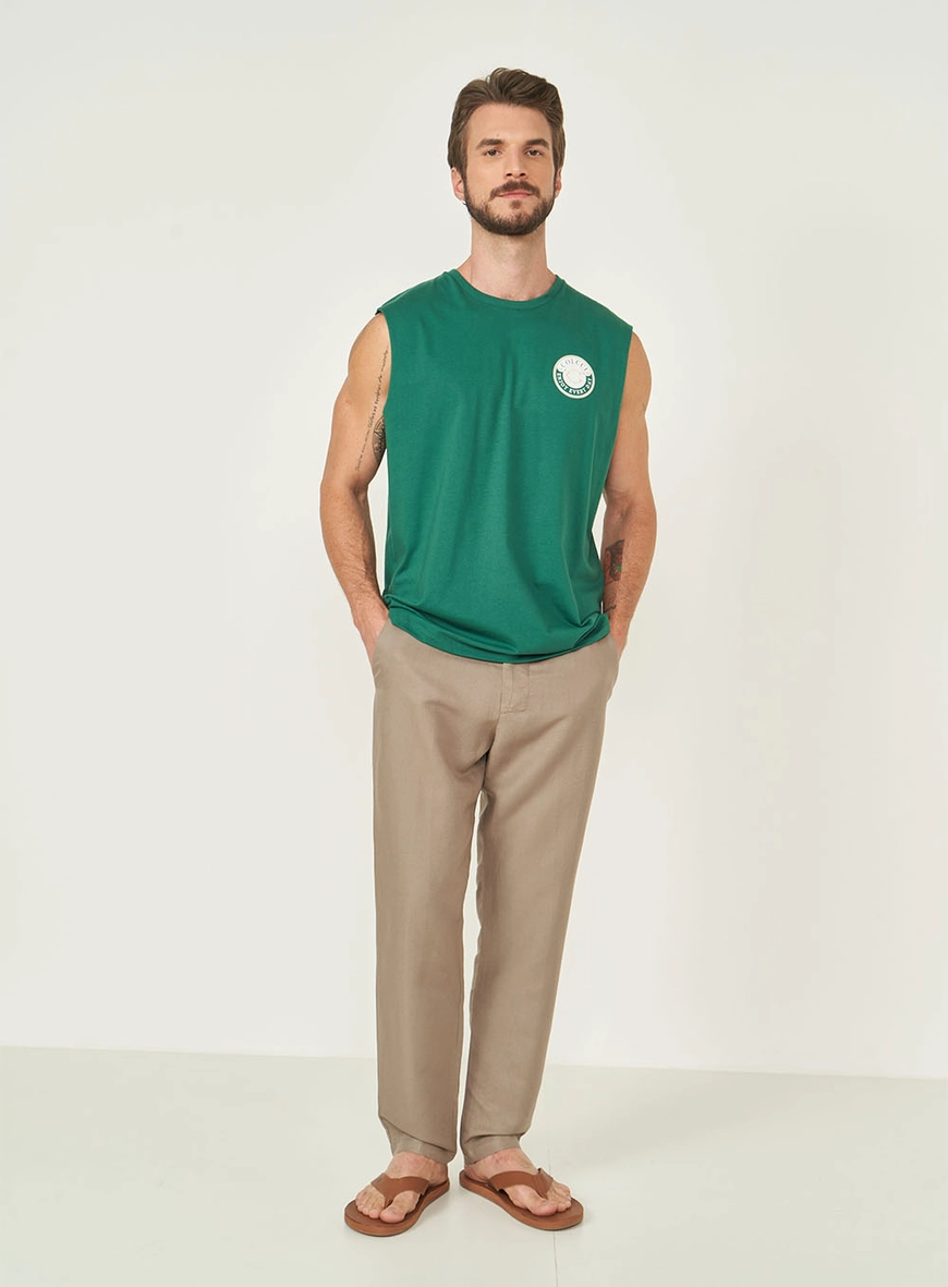 Calça Kein Com Linho