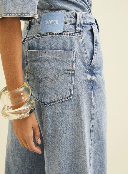 Calça Jeans Feminina Barril