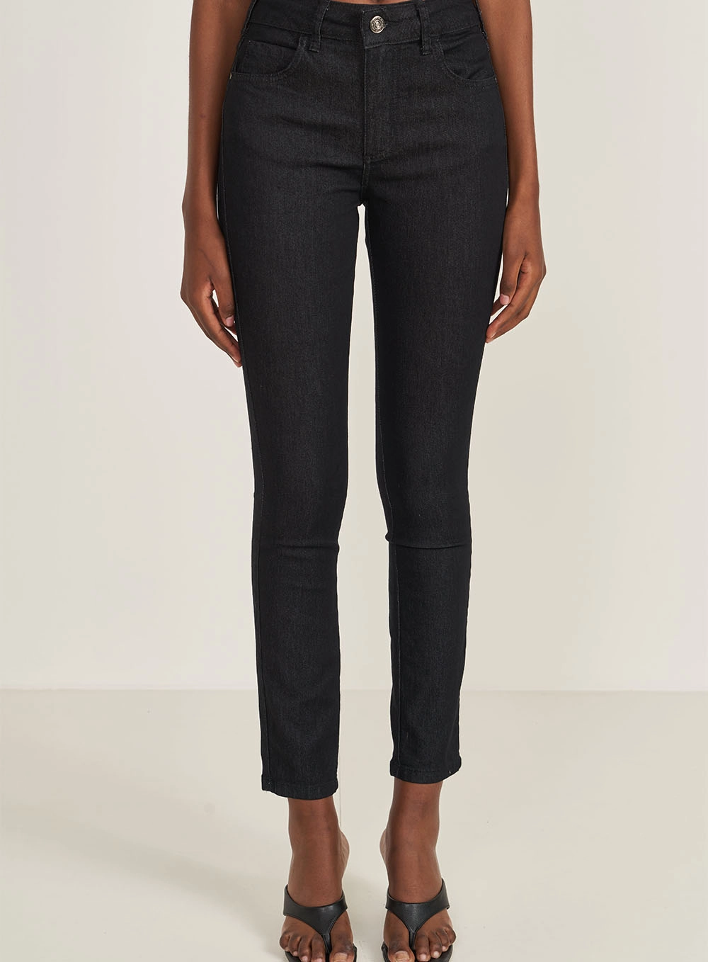 Calça Jeans Feminina Bia Indigo Preto