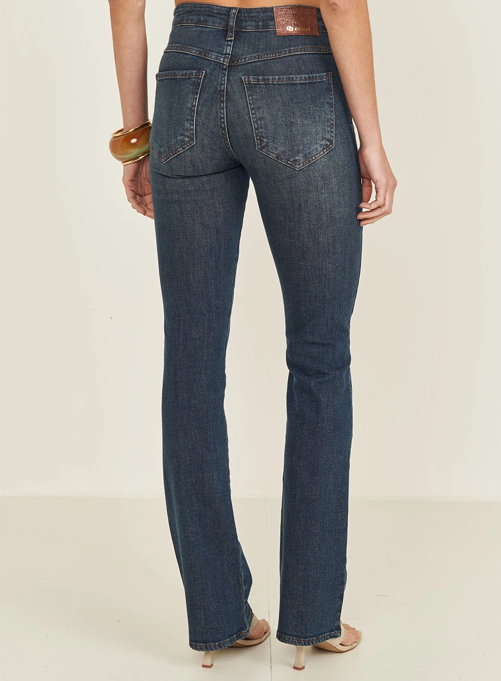 Calça Jeans Bia Reta Índigo