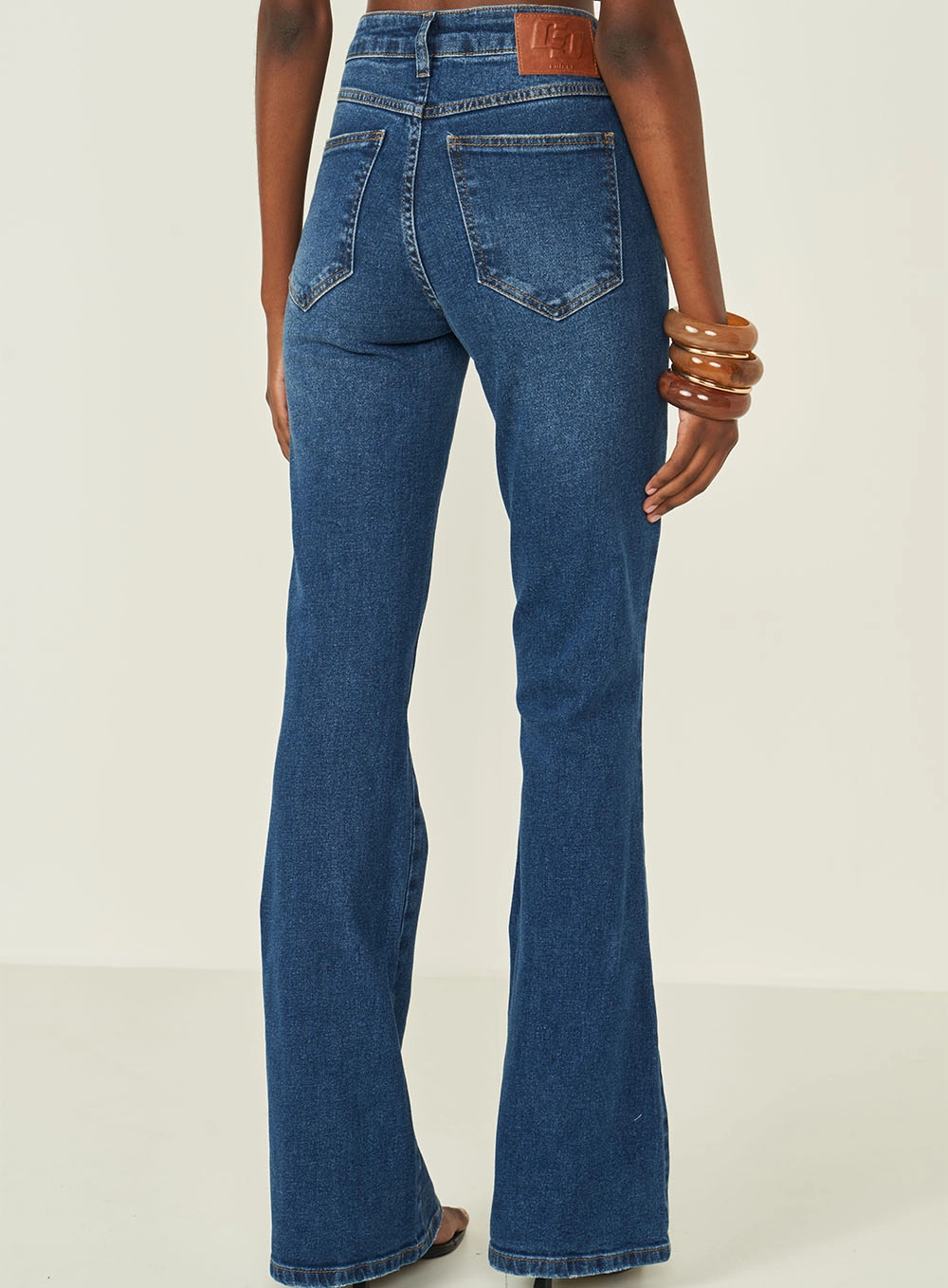 Calça Jeans Feminina Bia Flare Índigo