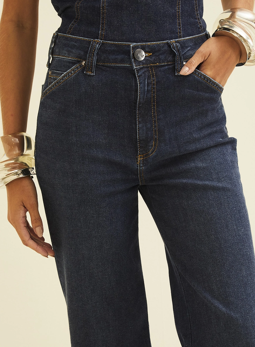 Calça Jeans Feminina Louise Índigo