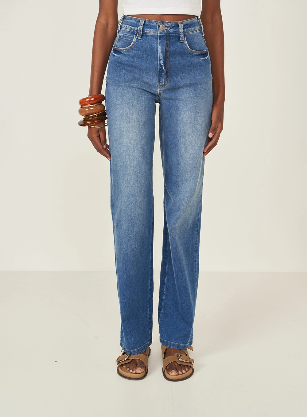 Calça Jeans Juliette Strech Índigo