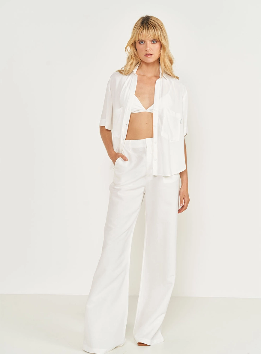 Calça Pantalona Alfaiataria Joana