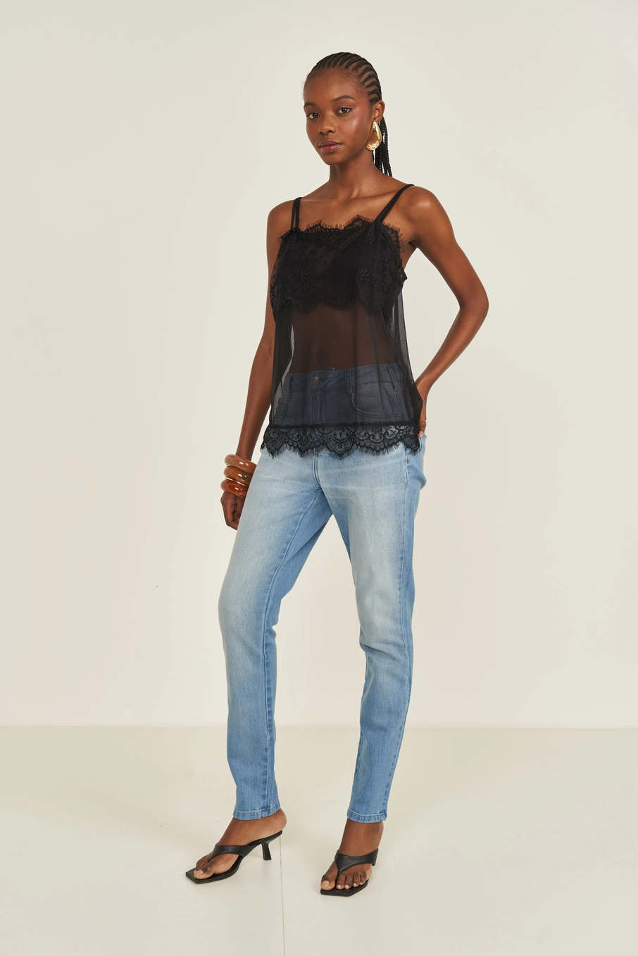 Calça Jeans Feminina - Bia Índigo