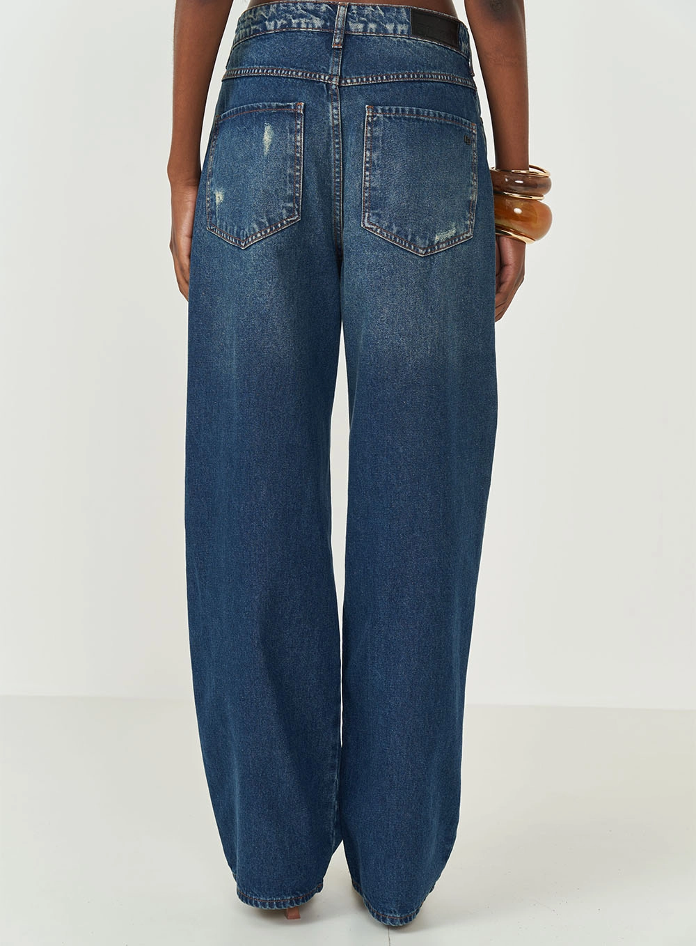 Calça Jeans Bruna Low Índigo