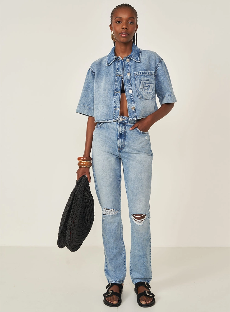 Calça Jeans Feminina Kendall