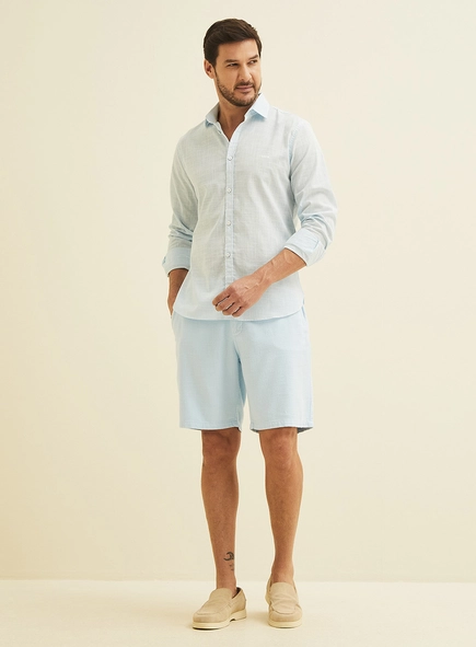 Bermuda Masculina Em Sarja St Barths