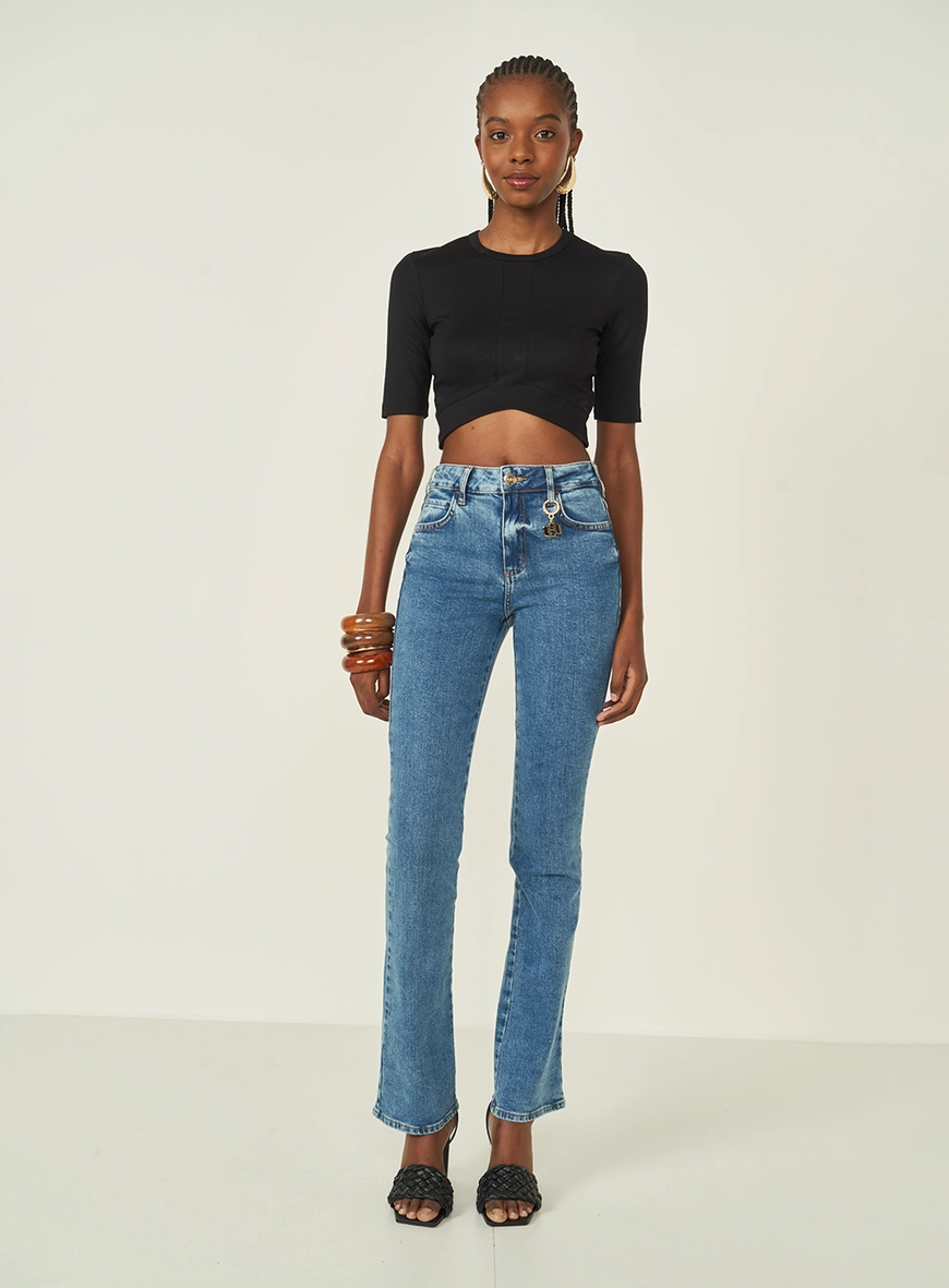 Calça Jeans Bia Reta