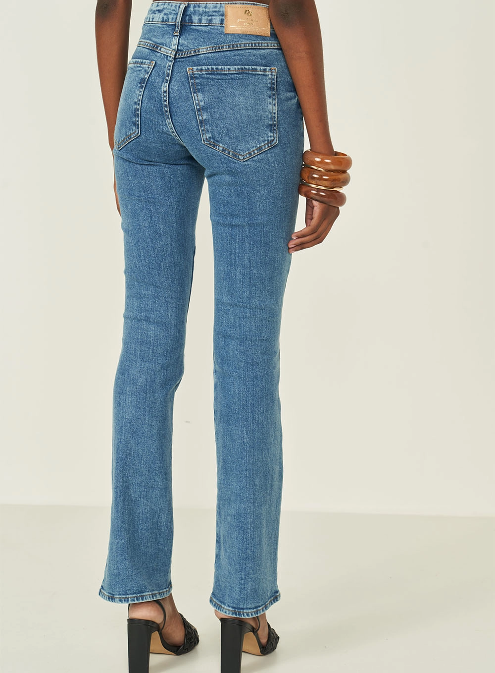 Calça Jeans Bia Reta Índigo