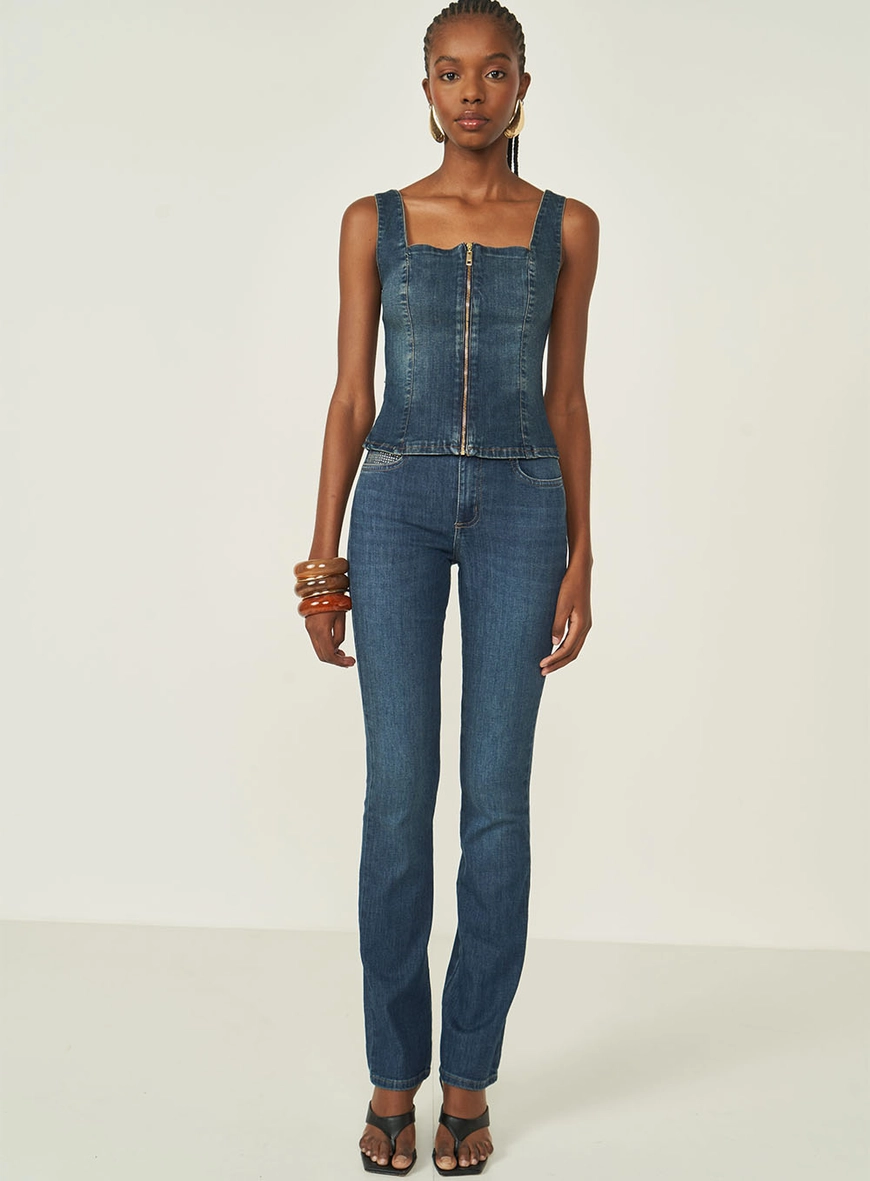 Calça Jeans Bia Reta