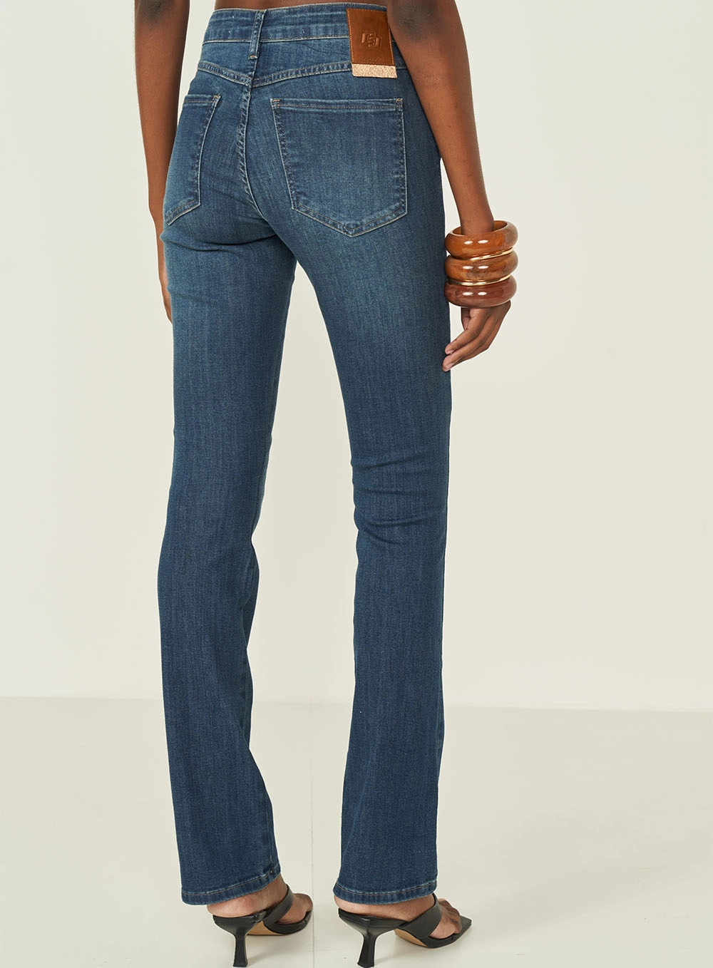 Calça Jeans Bia Reta Índigo