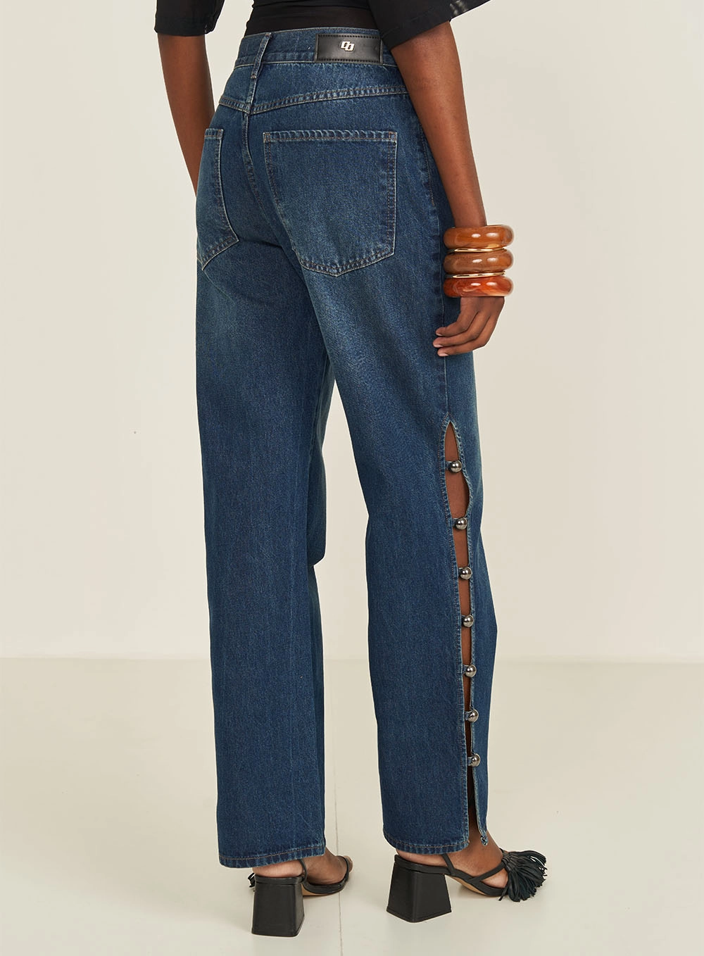 Calça Jeans Leoni Low Índigo