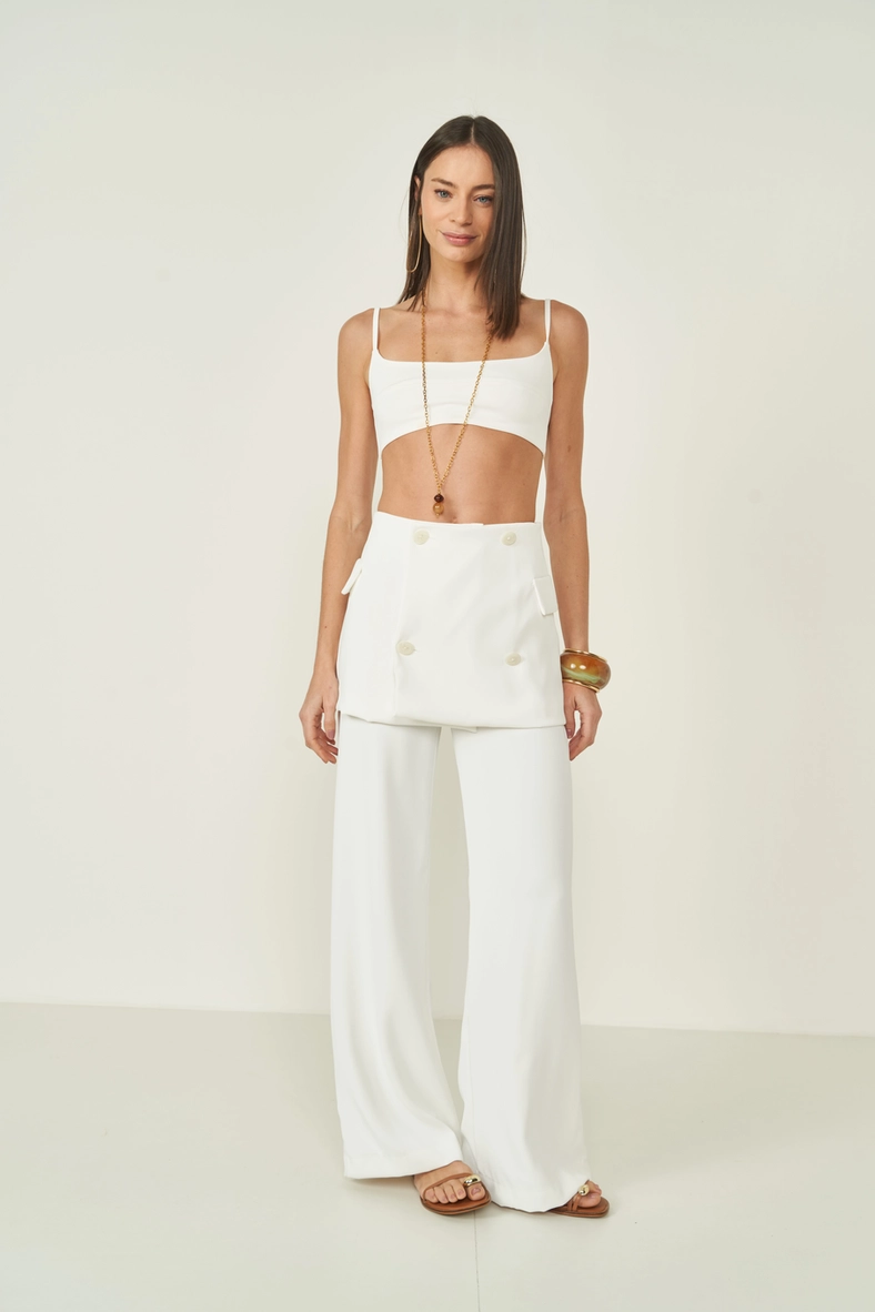 Calça Feminina Com Detalhes - Jade