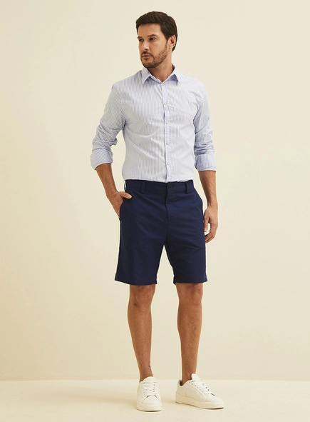Bermuda Masculina Alfaiataria Reta - Dom