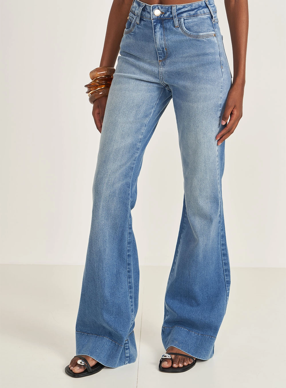 Calça Jeans Bia Flare Índigo
