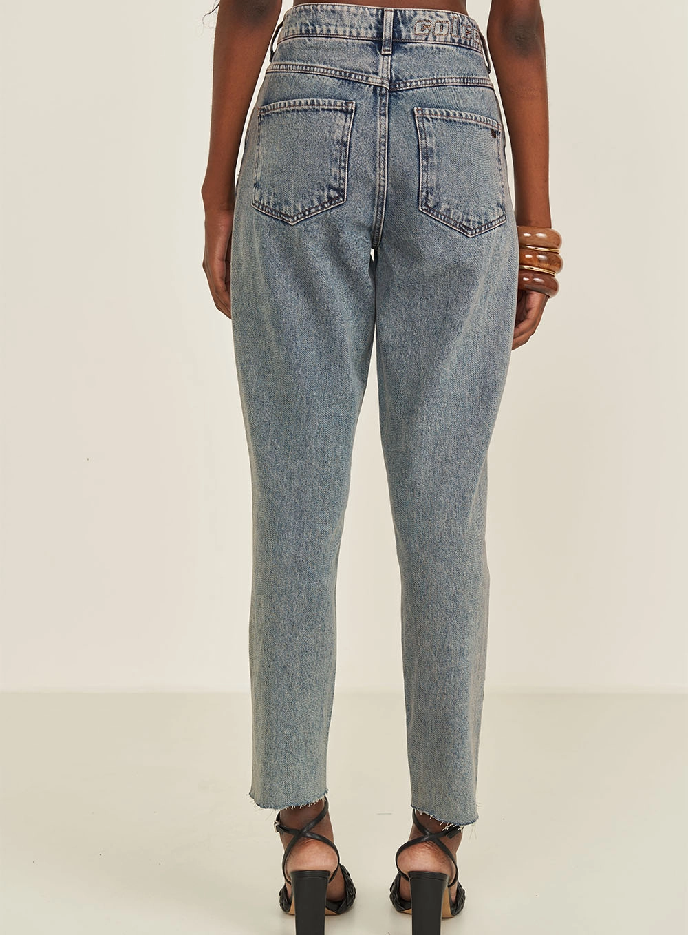 Calça Jeans Bruna Mom Índigo