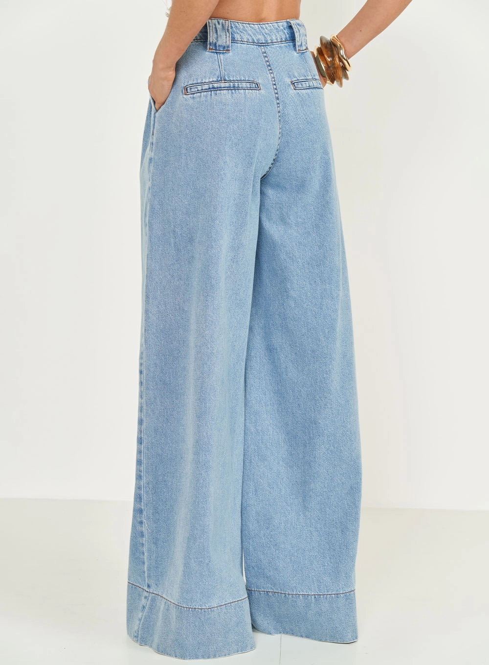Calça Jeans Feminina Silvia Índigo
