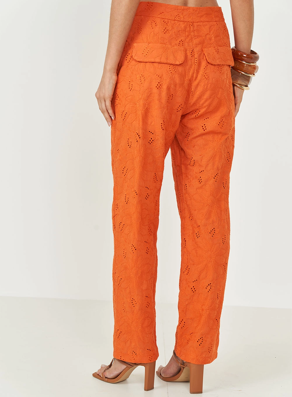 Calça Joana Laise Laranja