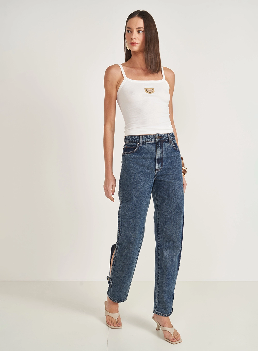 Calça Feminina Jeans Kendall Índigo