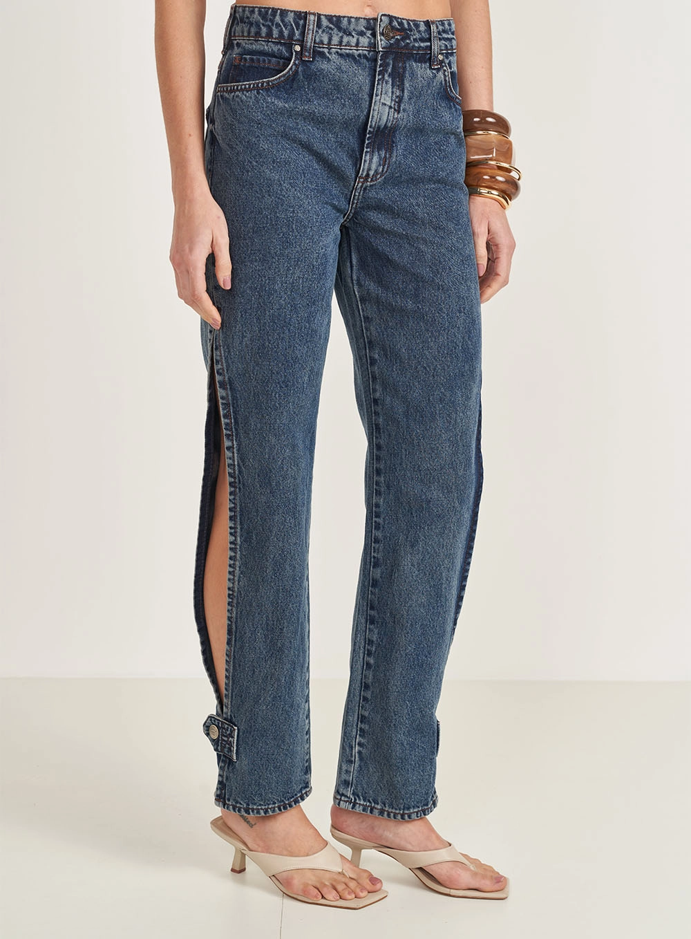 Calça Feminina Jeans Kendall Índigo