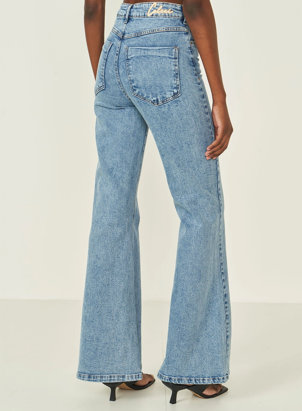 Calça Jeans Bruna Boot Cut Índigo