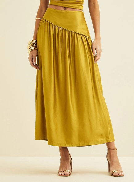 Saia Midi Acetinada
