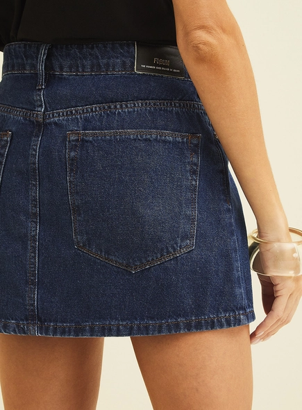 Saia Jeans Mini