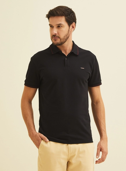 Polo Manga Curta Masculina