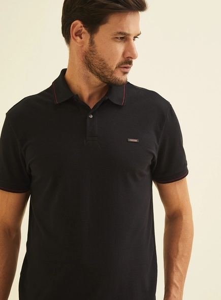 Polo Manga Curta Masculina