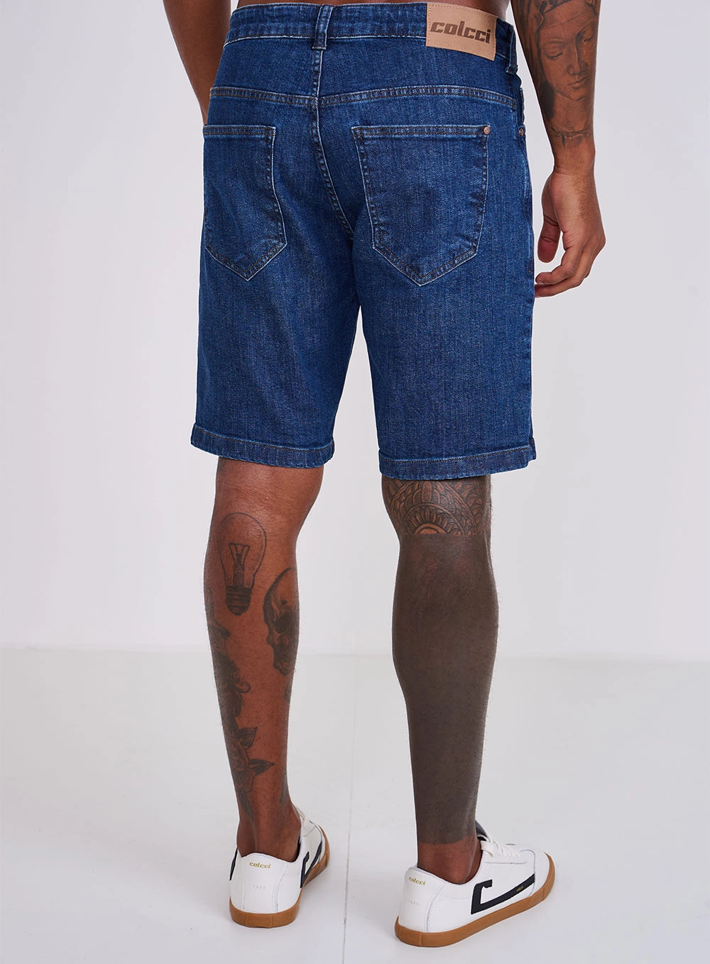 Bermuda Masculina Jeans Davi Índigo