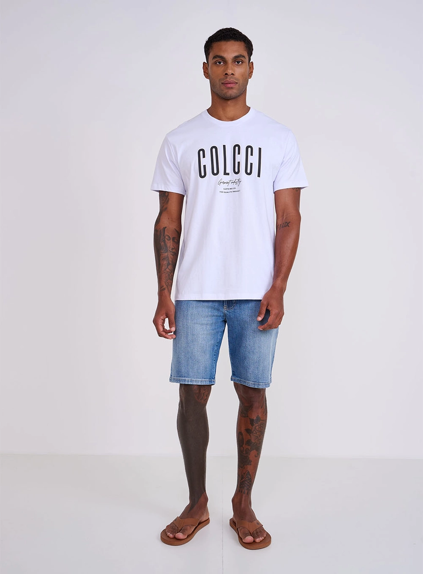 Bermuda Masculina Jeans Davi