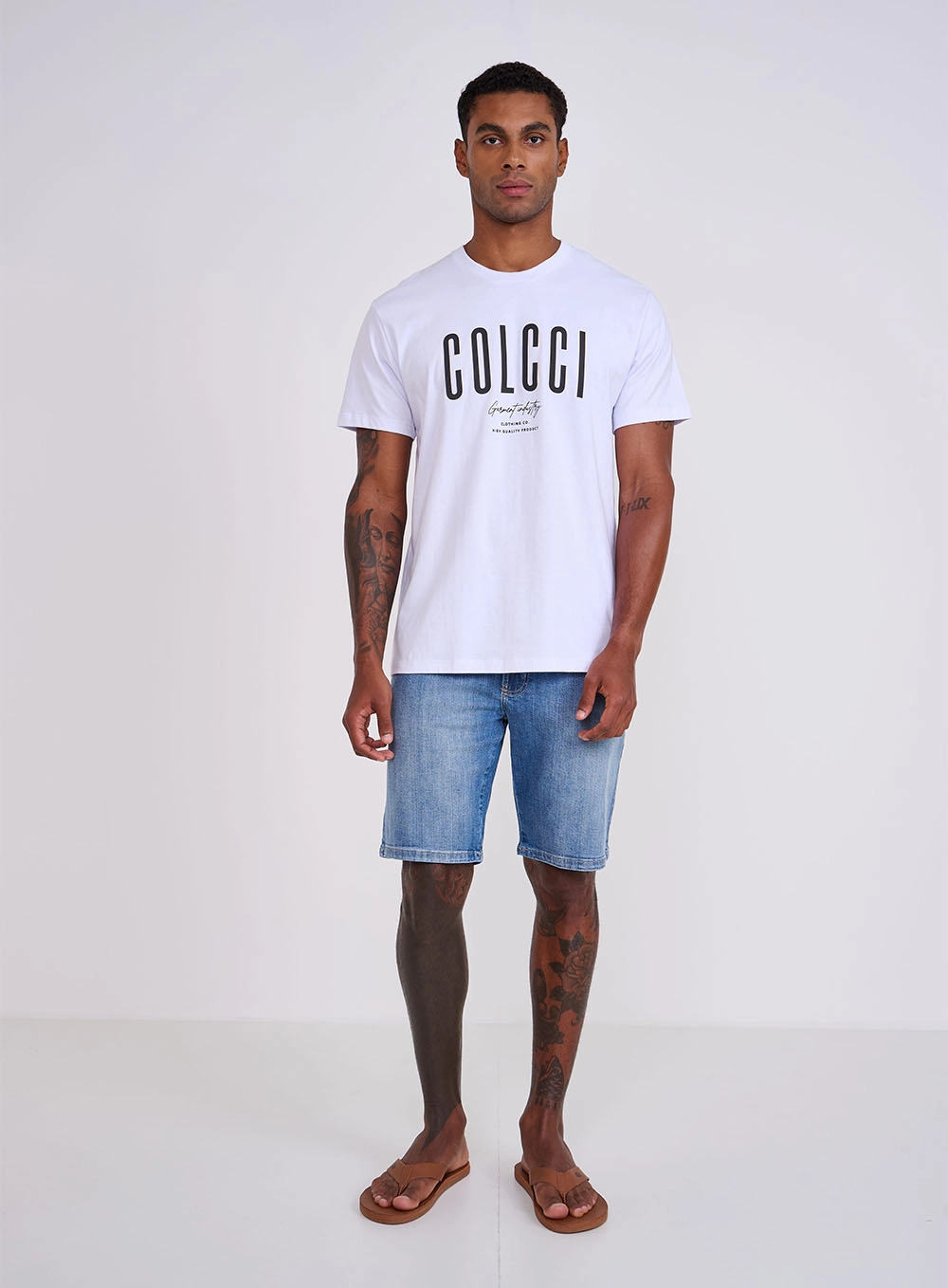 Bermuda Masculina Jeans Davi Índigo