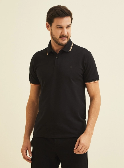 Polo Masculina Manga Curta
