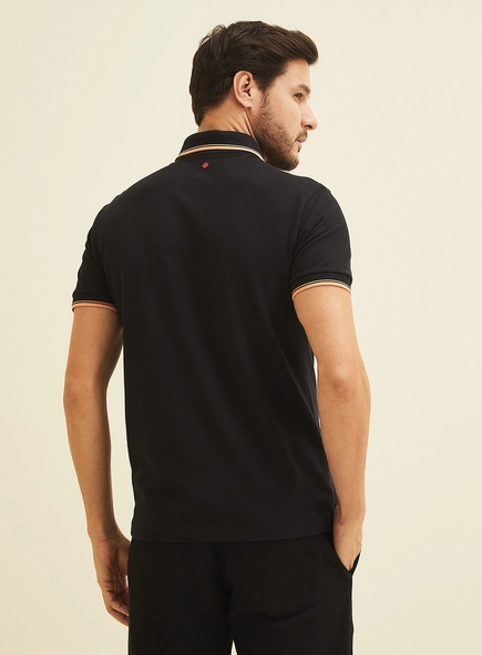 Polo Masculina Manga Curta