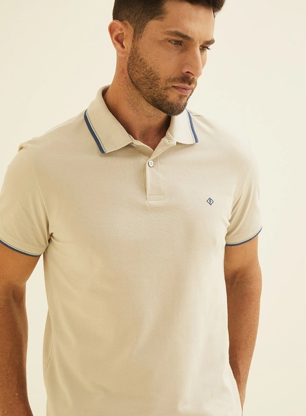 Polo Masculina Manga Curta Masculina