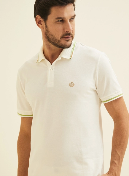 Polo Masculina Muscle Manga Curta
