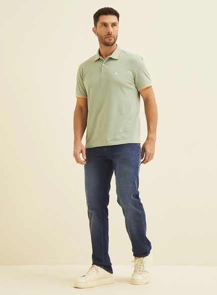 Polo Masculina Masculina Muscle
