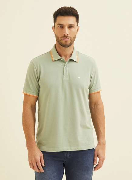 Polo Masculina Masculina Muscle