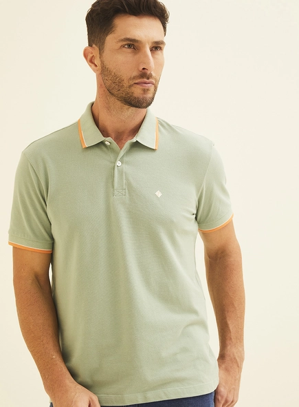 Polo Masculina Masculina Muscle