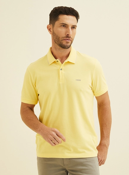 Polo Masculina Manga Curta