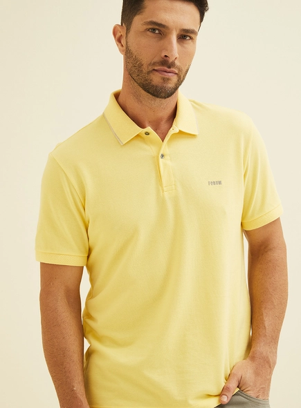 Polo Masculina Manga Curta