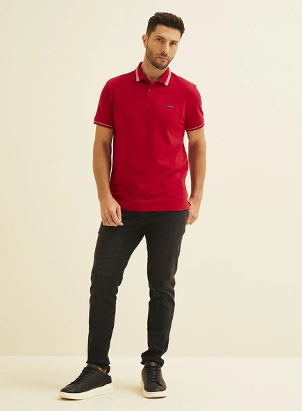 Polo Masculina Manga Curta