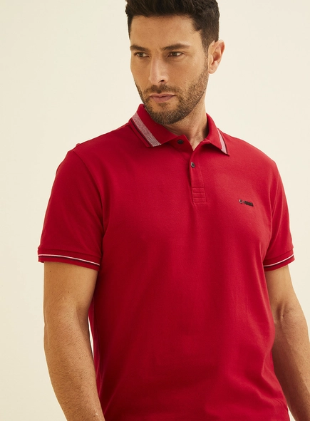 Polo Masculina Manga Curta