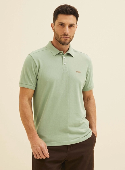 Polo Masculina Muscle Logo Forum Bordada