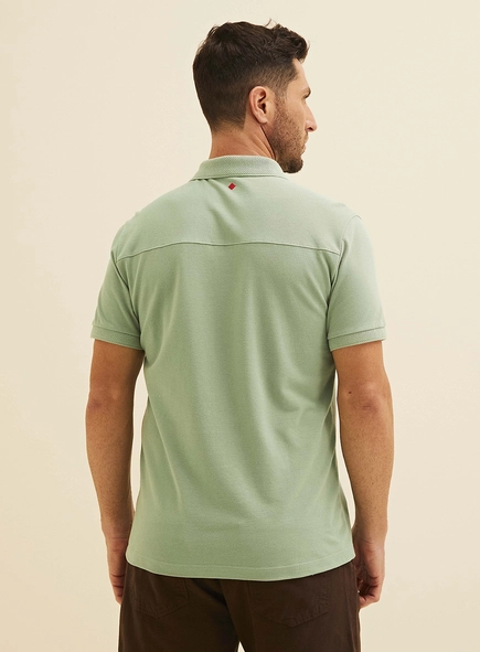 Polo Masculina Muscle Logo Forum Bordada