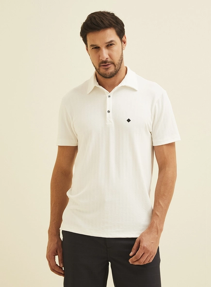 Polo Masculina Manga Curta